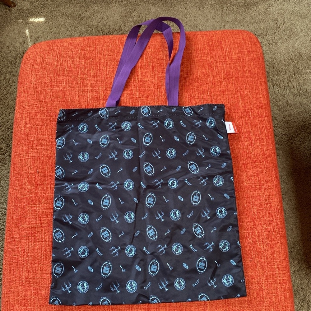 Harveys Disney Rare Retried Halloween Haunted Mansion Shopper Tote